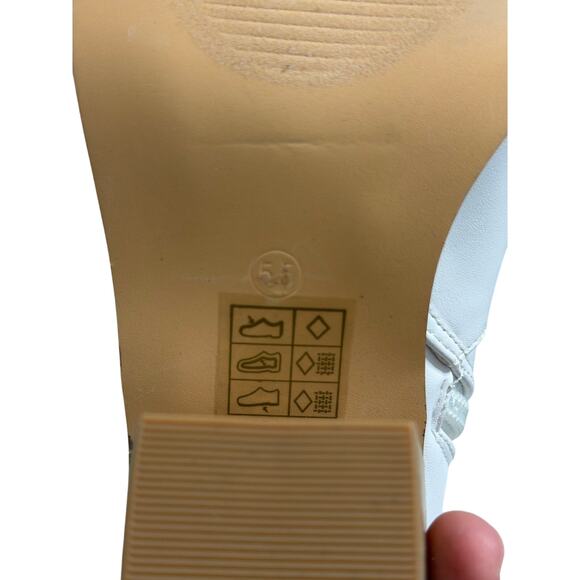 Berness‎ Cow Girl Boots Size 5.5 Pointed Toe Block Heel Rhinestone Fringe - Picture 10 of 11